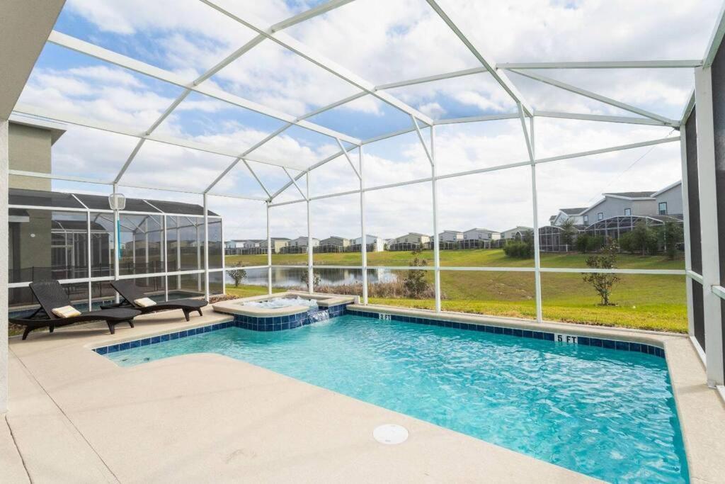 Wonderful 6Bd 5Bat With Golf Course @Championsgate Villa Four Corners Exterior foto